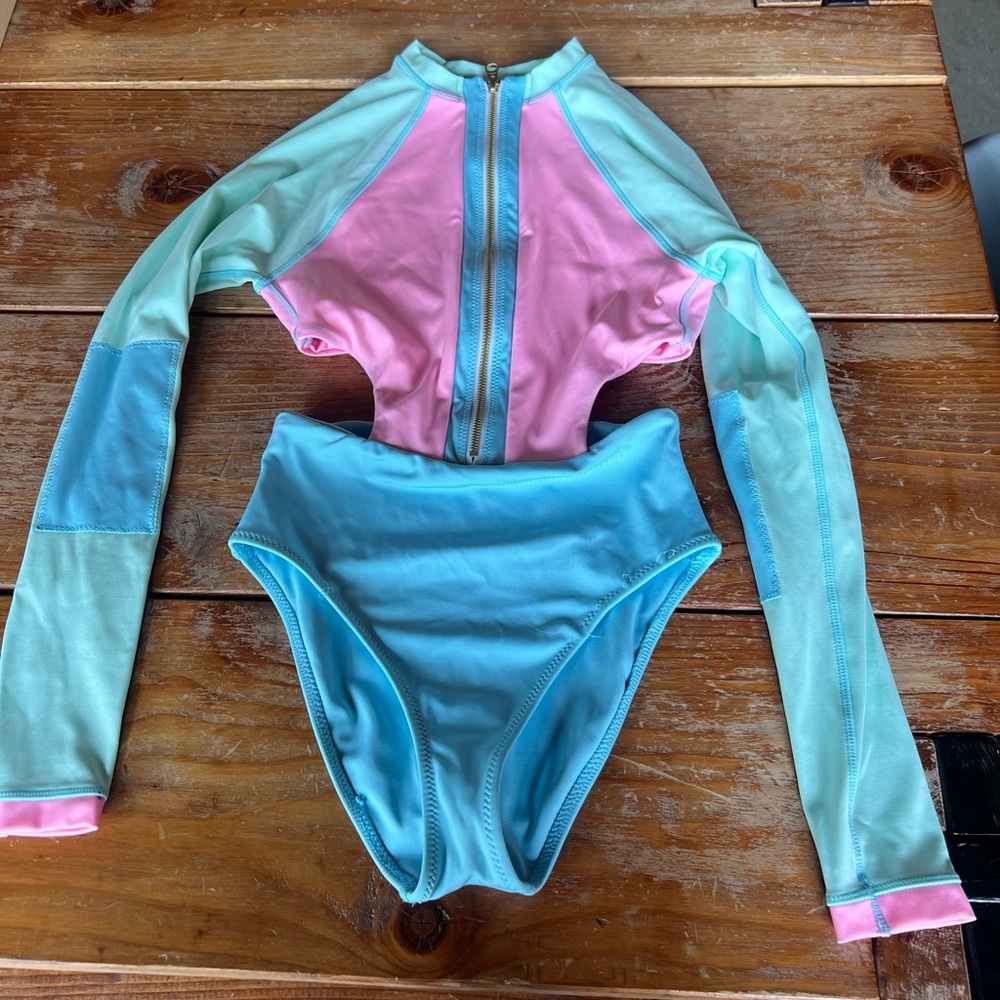 Hurley x Love Shack Fancy One Piece Swim Suit
